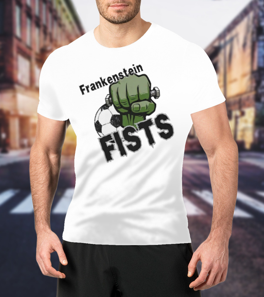 Frankenstein Soccer Fists T-Shirt