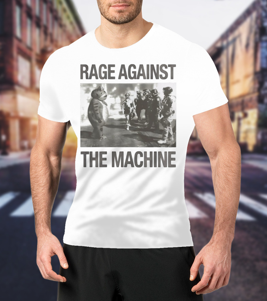 Rage Against The Machine Frog Confrontation T-Shirt