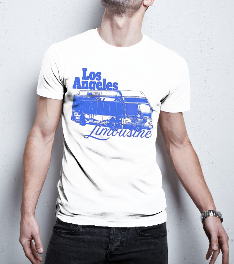 Los Angeles Limousine Retro Bus Experience T-Shirt