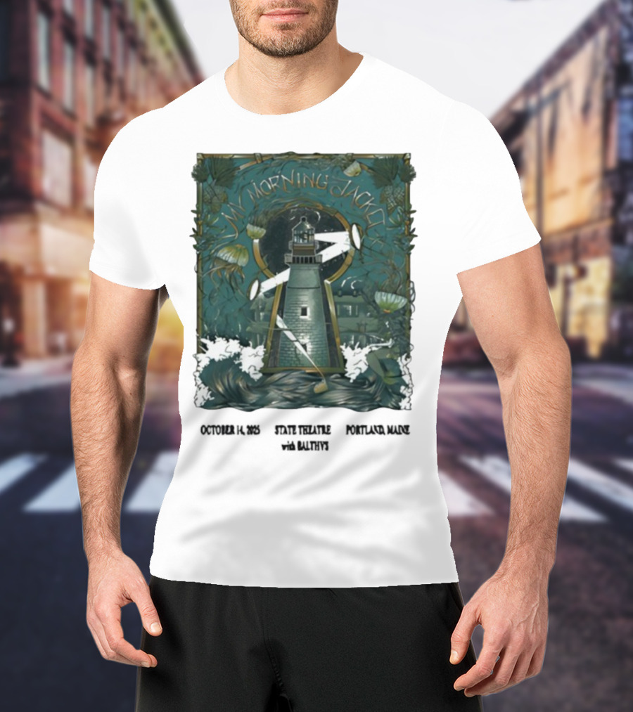 My Morning Jacket Lighthouse Portland ME October 2025 T-Shirt