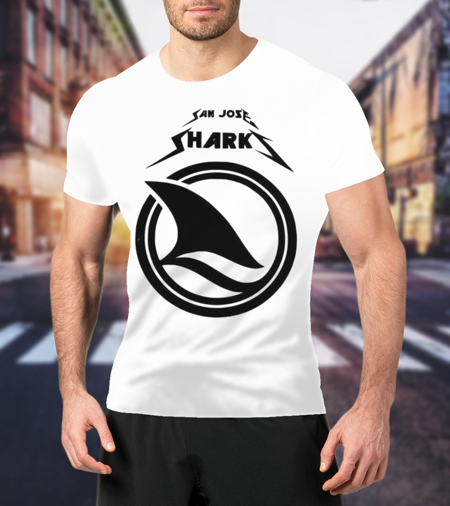 San Jose Sharks Shark Fin Game Day Favorite T-Shirt