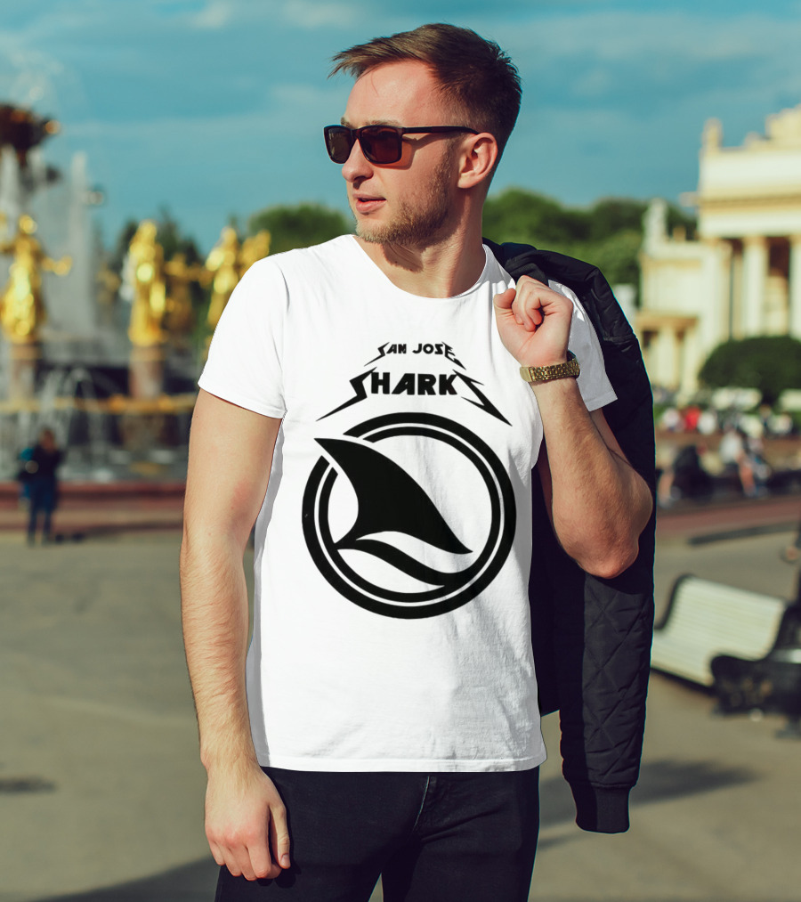 San Jose Sharks Shark Fin Game Day Favorite T-Shirt