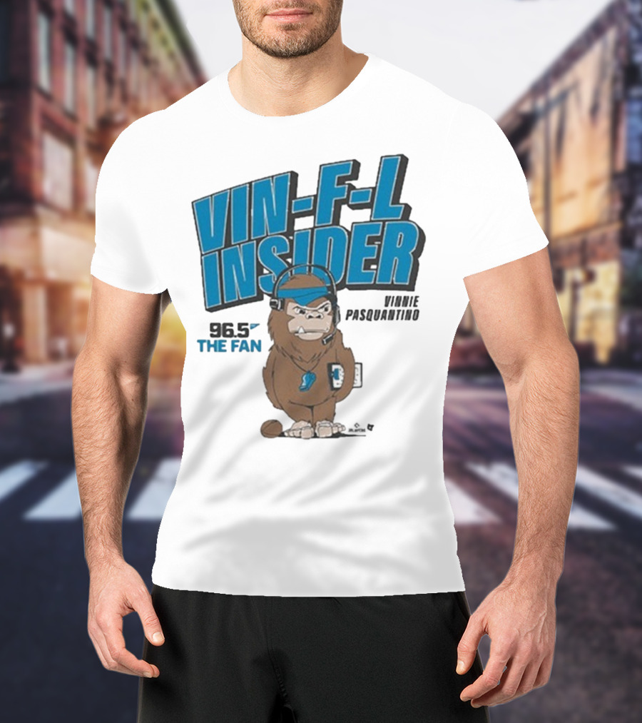 Vin-F-L Insider Vinnie Pasquantino 96.5 The Fan T-Shirt