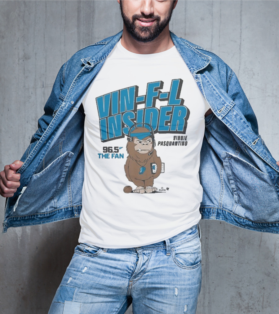 Vin-F-L Insider Vinnie Pasquantino 96.5 The Fan T-Shirt