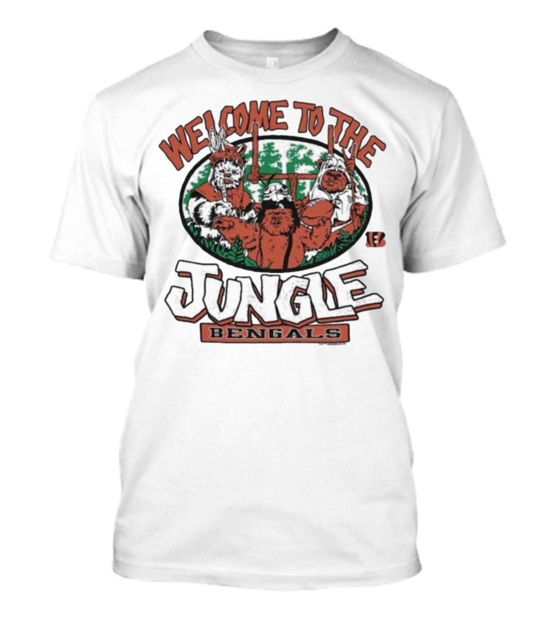 Welcome To The Jungle Bengals Star Wars X NFL Crossover T-Shirt
