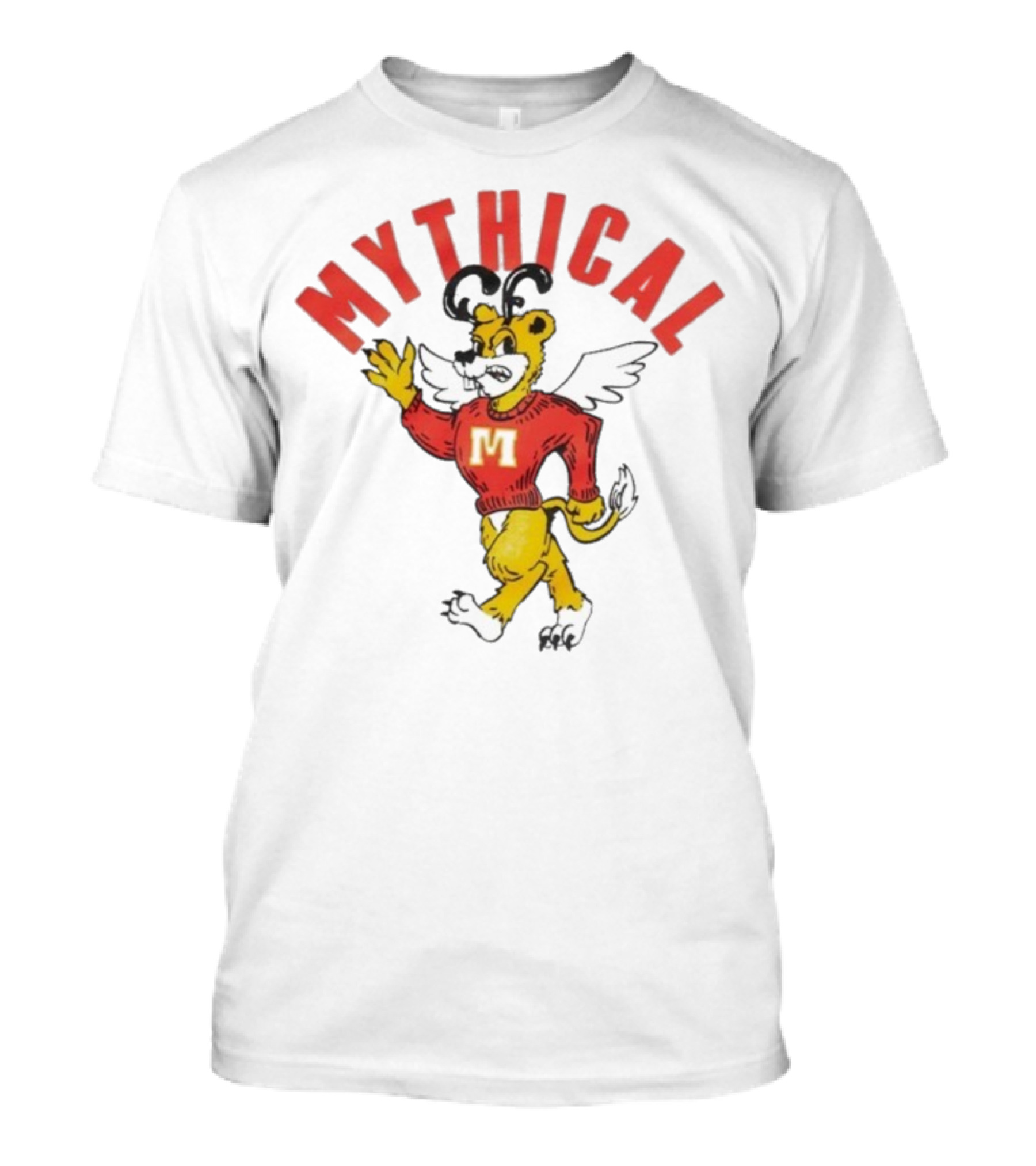 Mythical Randlers Winged Mascot Sweater M T-Shirt