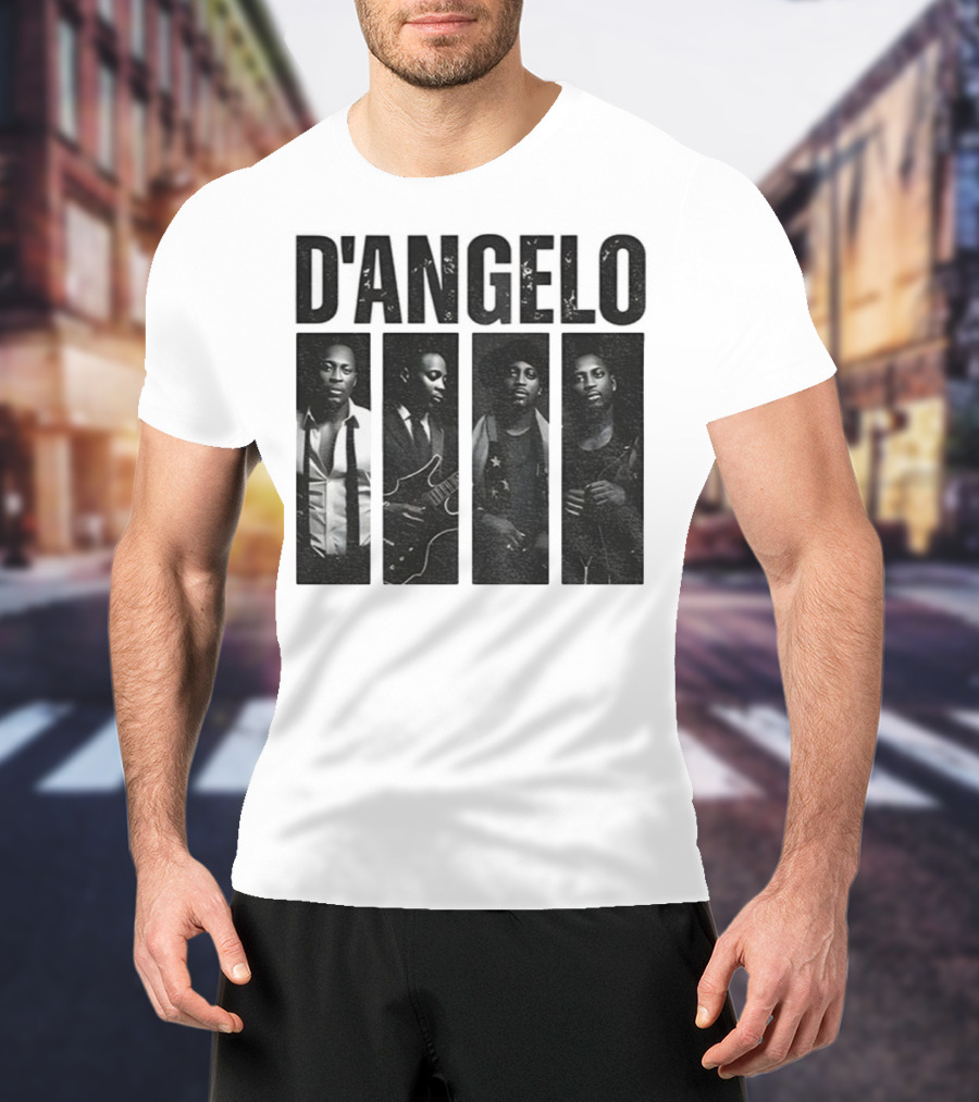 RIP D’Angelo Thanks For Memories 1974 2025 Iconic Music Legend Tribute T-Shirt