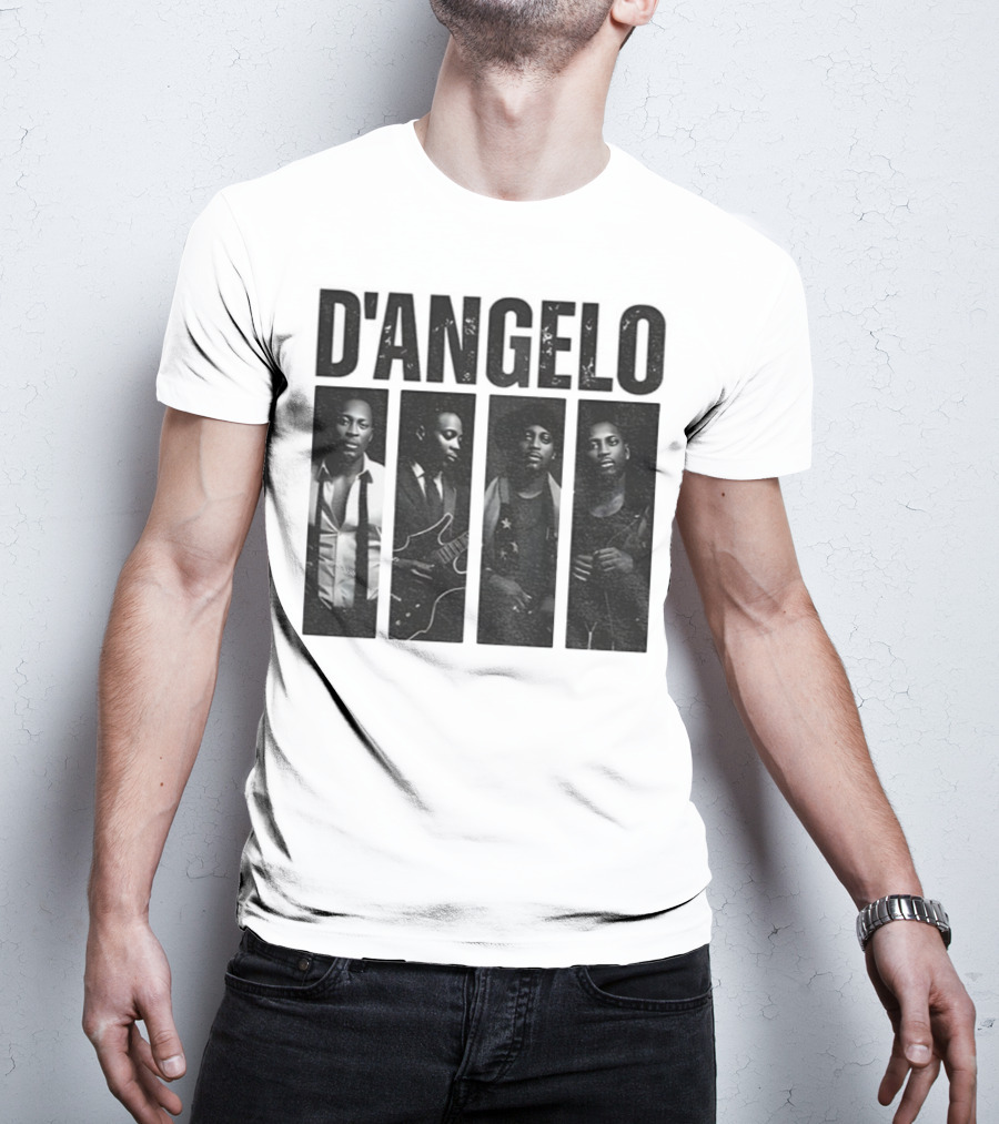 RIP D’Angelo Thanks For Memories 1974 2025 Iconic Music Legend Tribute T-Shirt