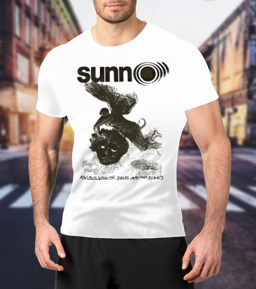 Sunn O))) Maximum Volume Angel Head Tour 2012 2013 US Japan EU T-Shirt