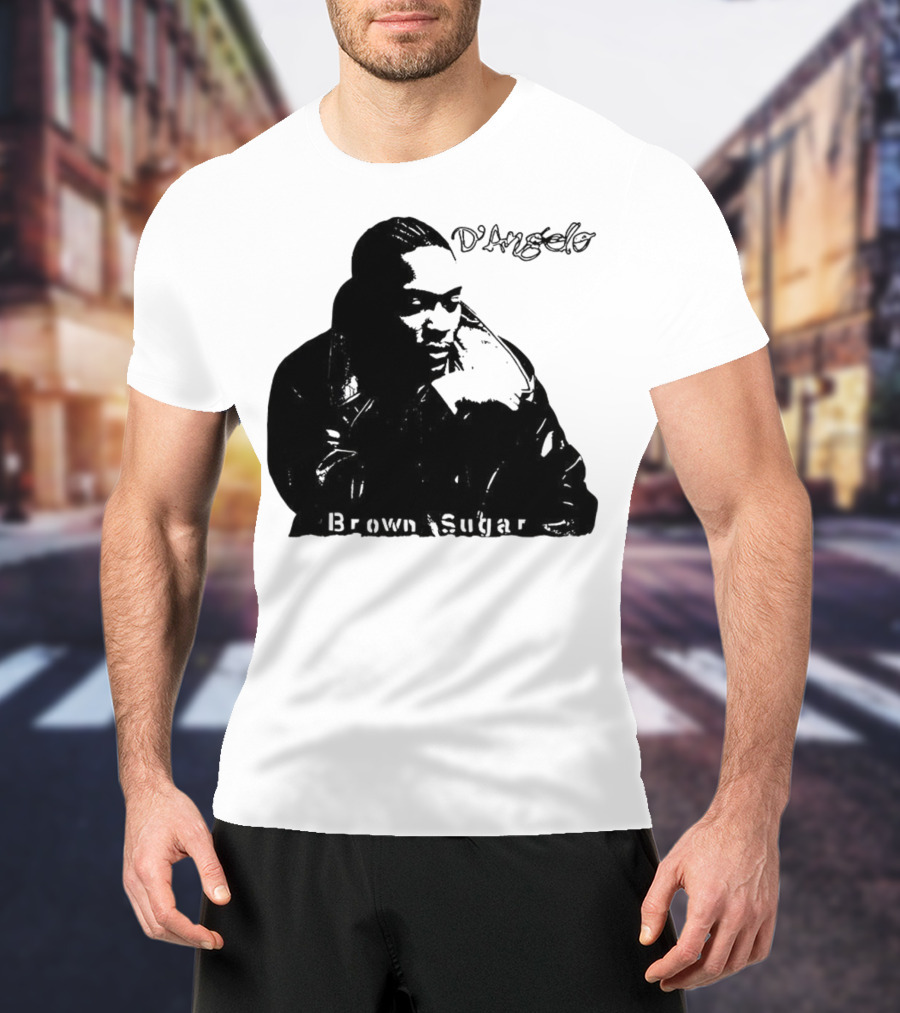 D’Angelo Brown Sugar 90s R&B 2000s Music Retro Style T-Shirt