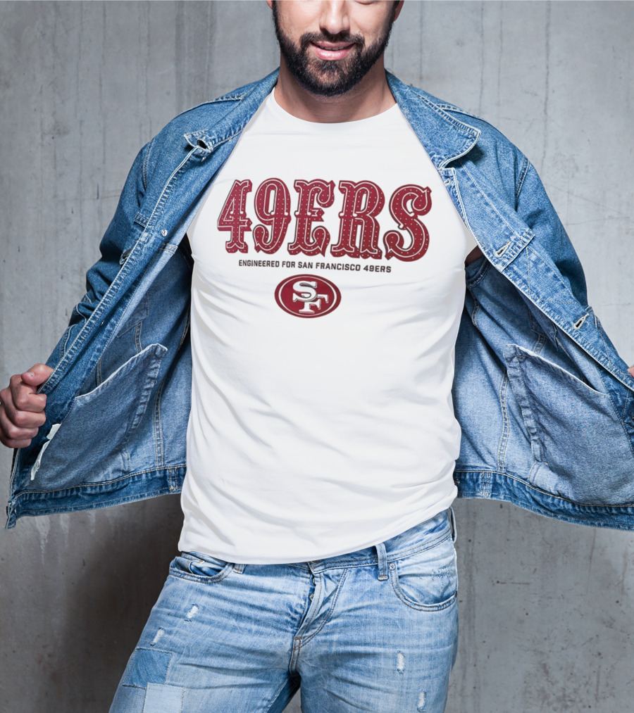 George Kittle Engineered For San Francisco 49ers 49ERS SF T-Shirt