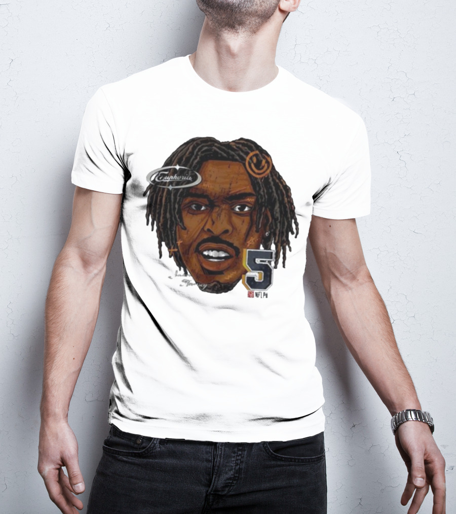 Jalen Ramsey Euphoria #5 Big Head Steelers T-Shirt