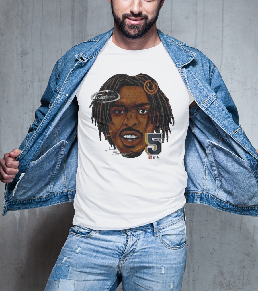 Jalen Ramsey Euphoria #5 Big Head Steelers T-Shirt