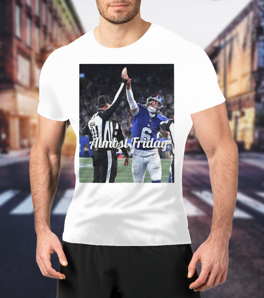 Almost Friday Jaxson Dart High Five Celebration T-Shirt