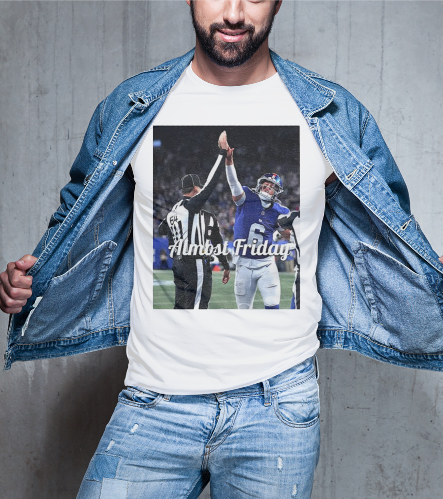 Almost Friday Jaxson Dart High Five Celebration T-Shirt