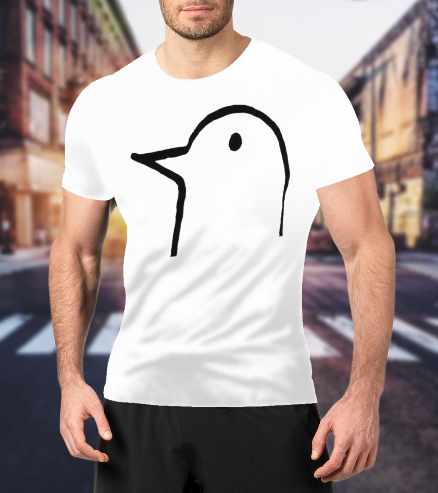 Oyasumi Punpun Iconic Bird Sketch Manga Symbol T-Shirt