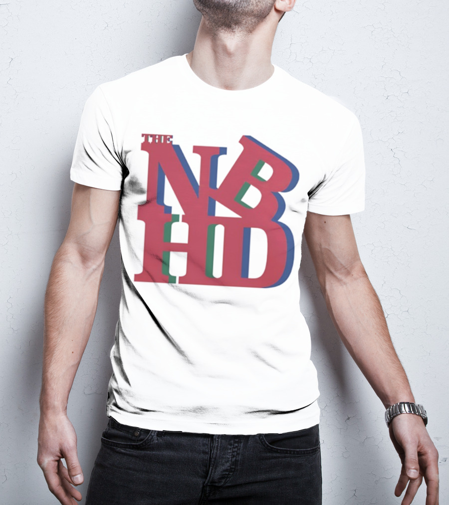 The Neighbourhood NBHD Text Layered Style T-Shirt