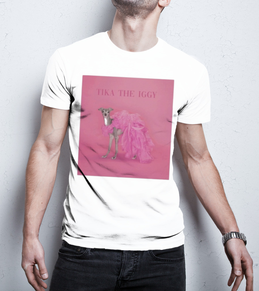Tika The Iggy Pink Ruffle Fashion Tour T-Shirt