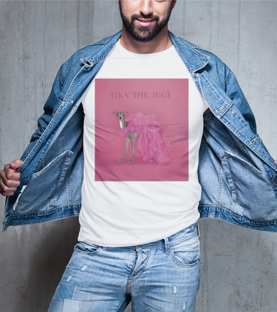 Tika The Iggy Pink Ruffle Fashion Tour T-Shirt