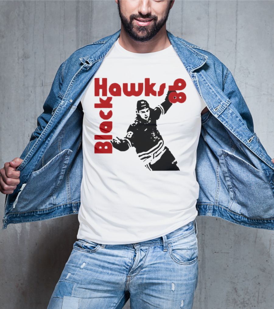Chicago Blackhawks 98 NHL Hockey Player Celebration T-Shirt