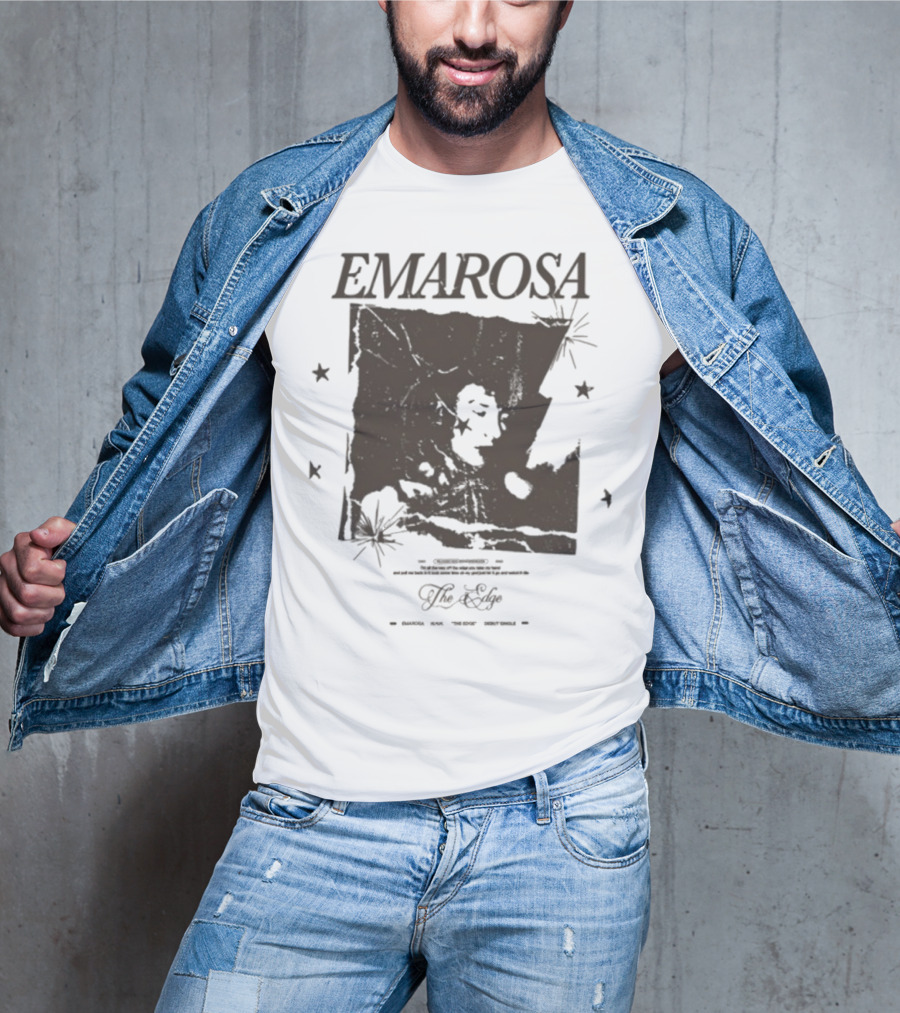 Emarosa The Edge Stars And Map Vintage Style T-Shirt