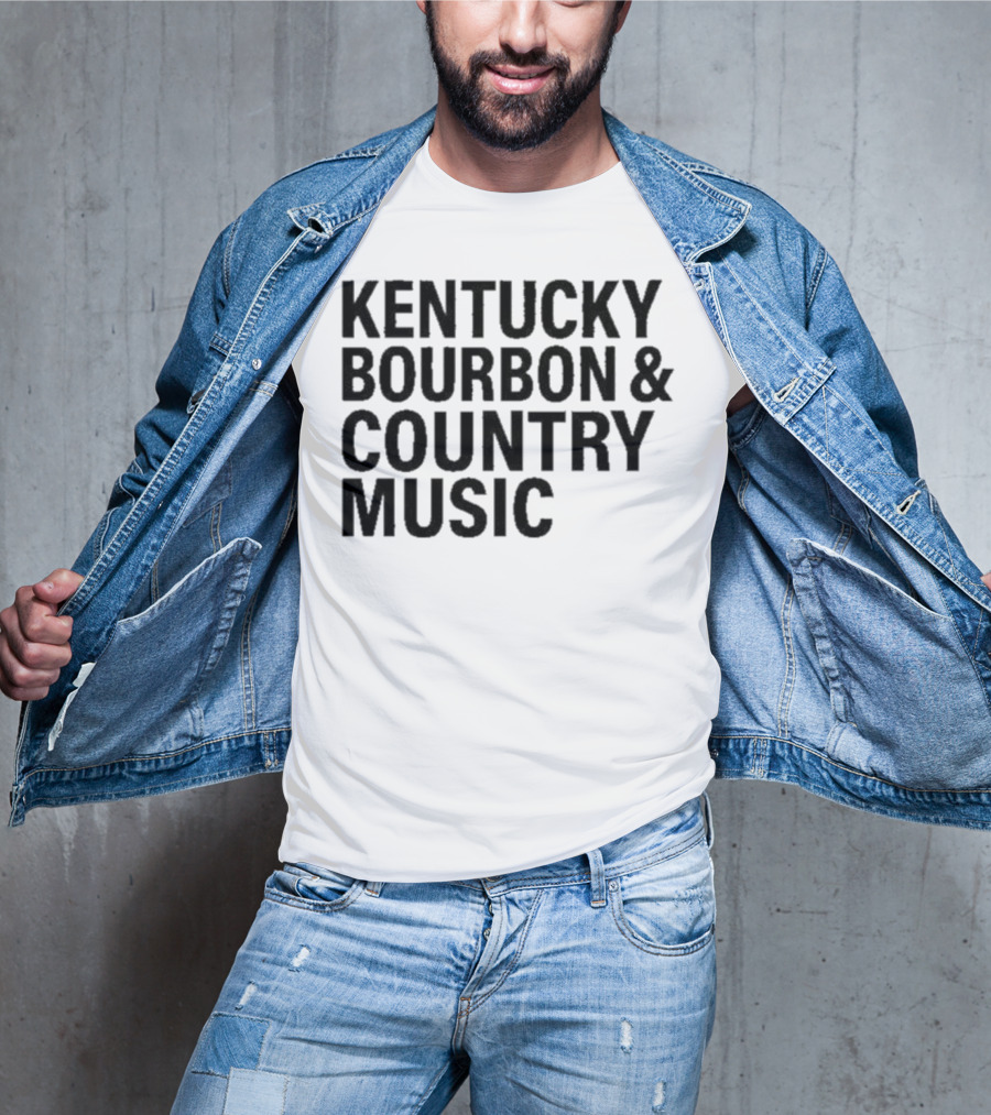 Kentucky Bourbon And Country Music Lover Essentials T-Shirt