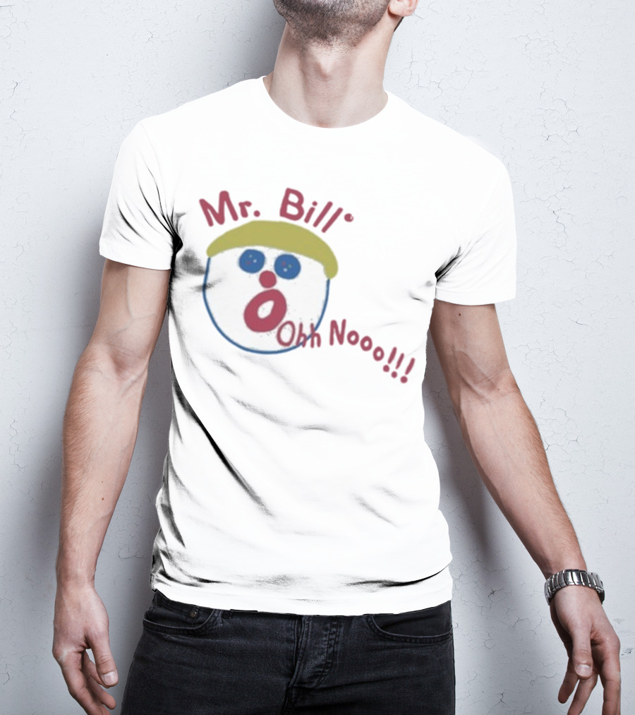 Mr Bill Oh No Oh Nooo Saturday Night Live T-Shirt