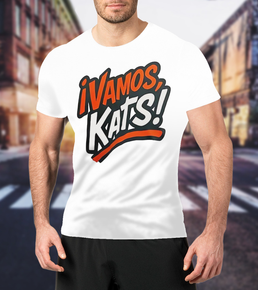 Sam Houston Bearkats Vamos Kats Football Enthusiasts Gear T-Shirt