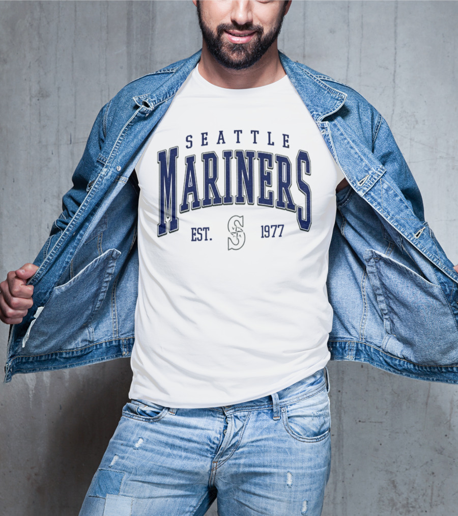 Seattle Mariners Est 1977 Vintage MLB Baseball T-Shirt