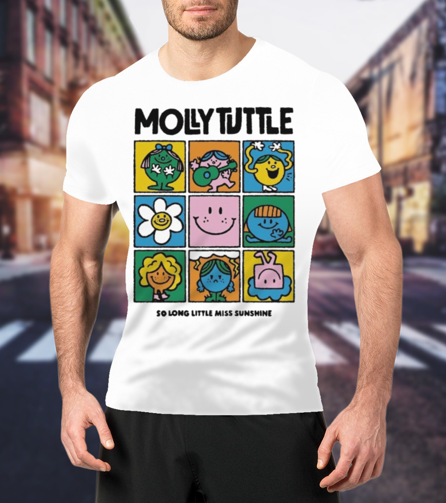 Molly Tuttle So Long Little Miss Sunshine Characters Iconic Pop Art Style T-Shirt