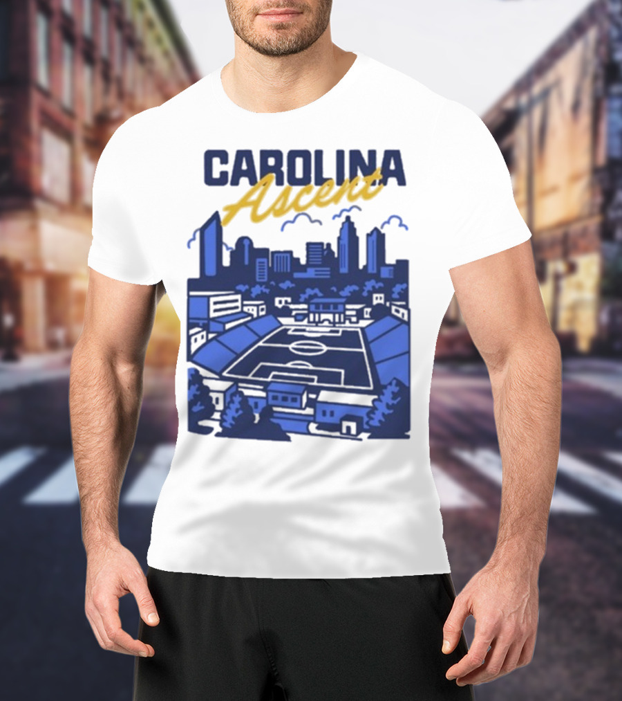 Carolina Ascent Skyline Stadium View T-Shirt