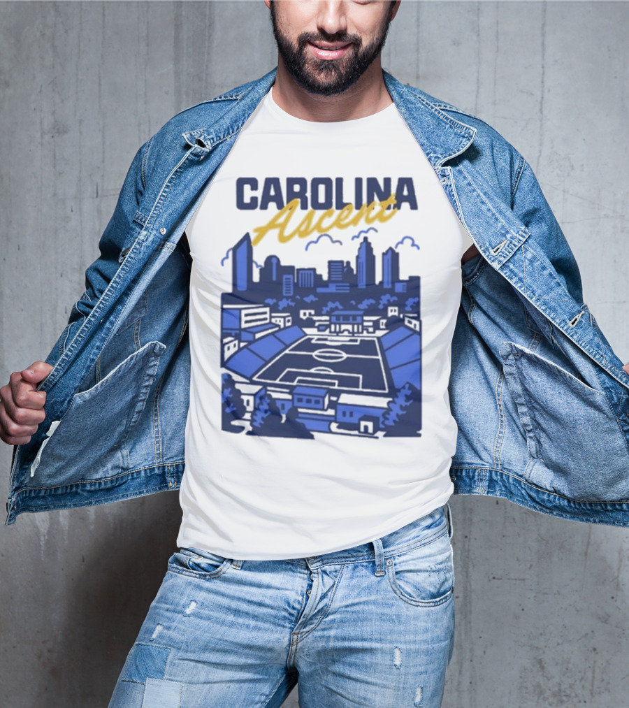 Carolina Ascent Skyline Stadium View T-Shirt