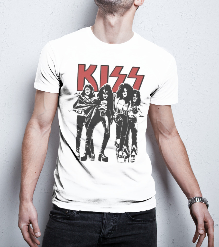 Kiss Band You Wanted The Best 1973-2023 Anniversary Classic Members T-Shirt