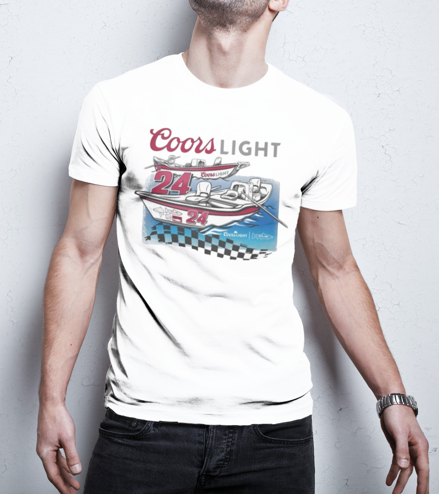 Coors Light STLHD 24 Racing Boat Collaboration T-Shirt