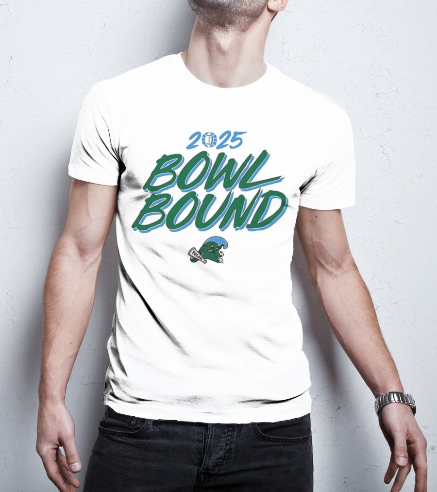 2025 Tulane Green Wave Bowl Bound T-Shirt