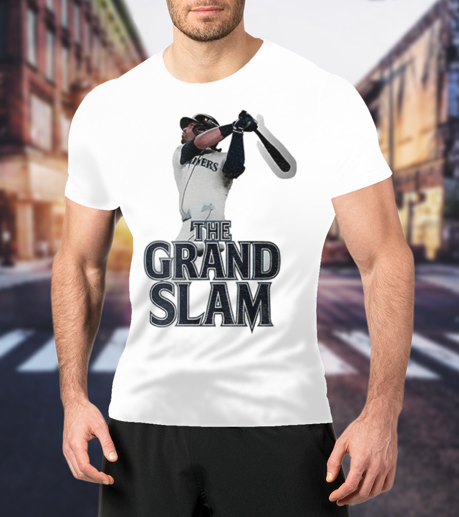 Eugenio Suárez Seattle Mariners The Grand Slam MLB Baseball T-Shirt