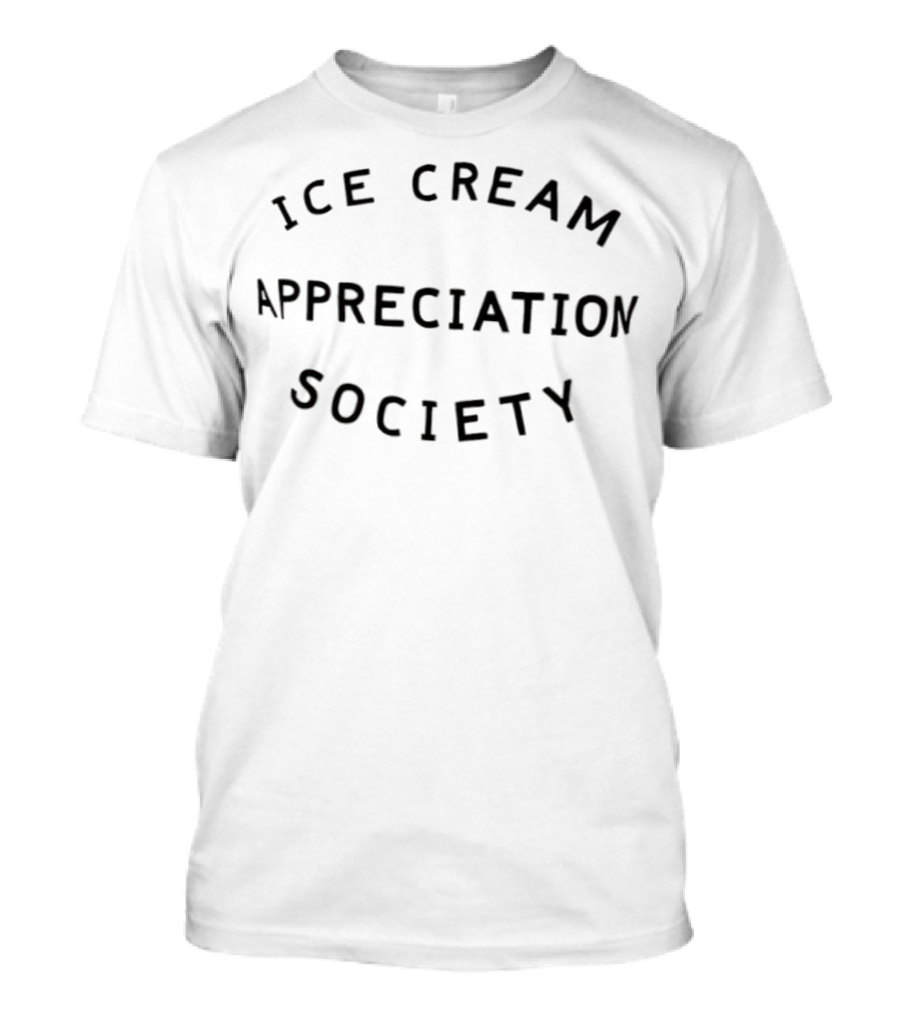 Ice Cream Appreciation Society Classic Membership Emblem T-Shirt