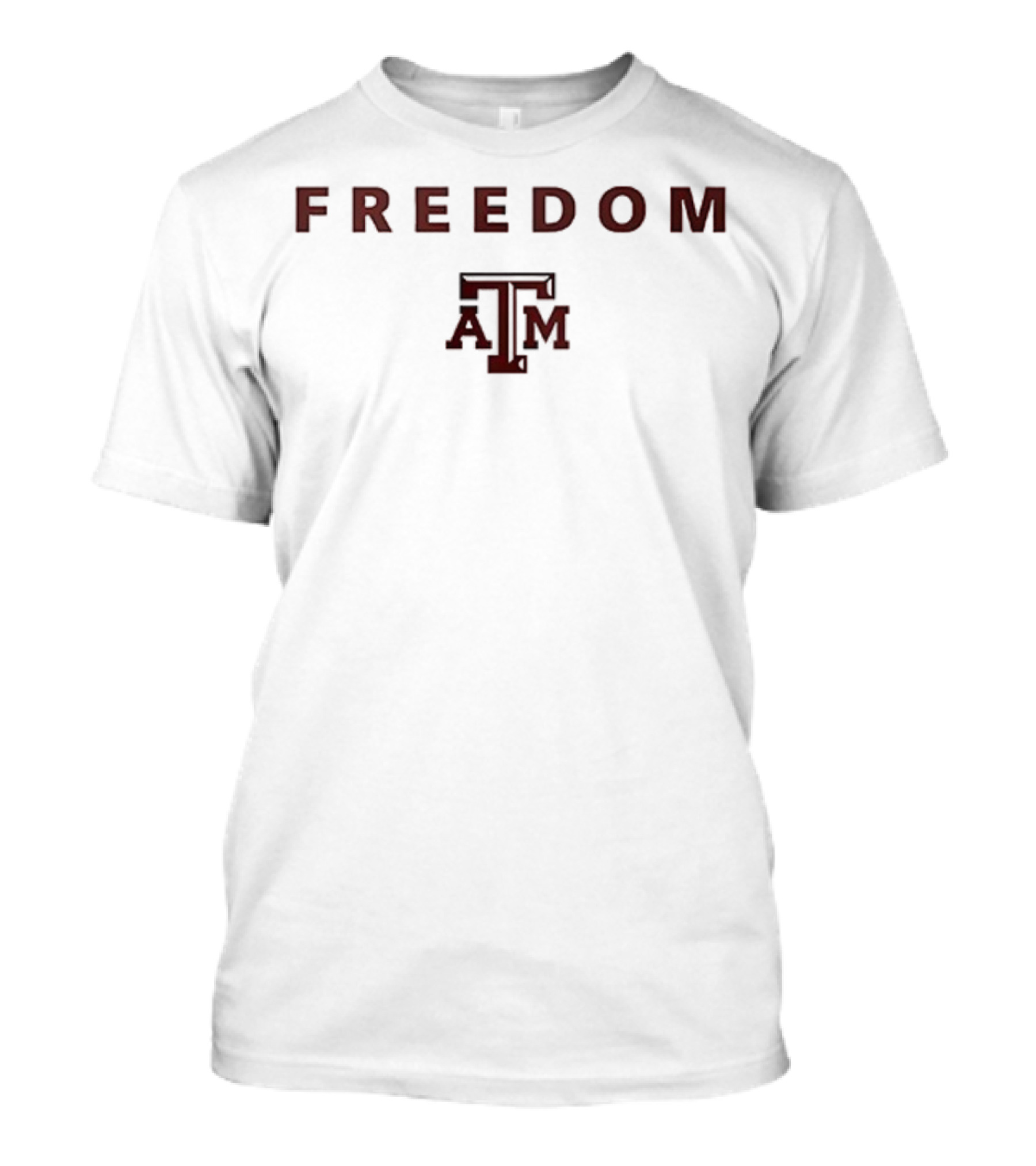 Texas A&M University Charlie Kirk Freedom Collaboration T-Shirt