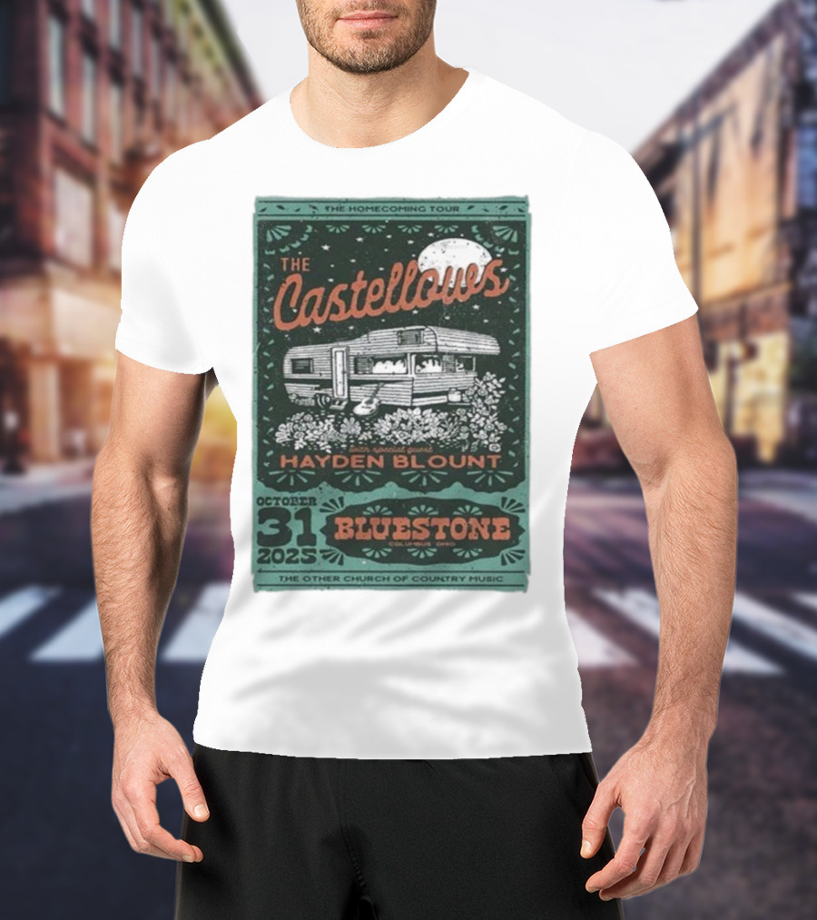 The Castellows Homecoming Tour Hayden Blount Bluestone Columbus October 31 2025 T-Shirt