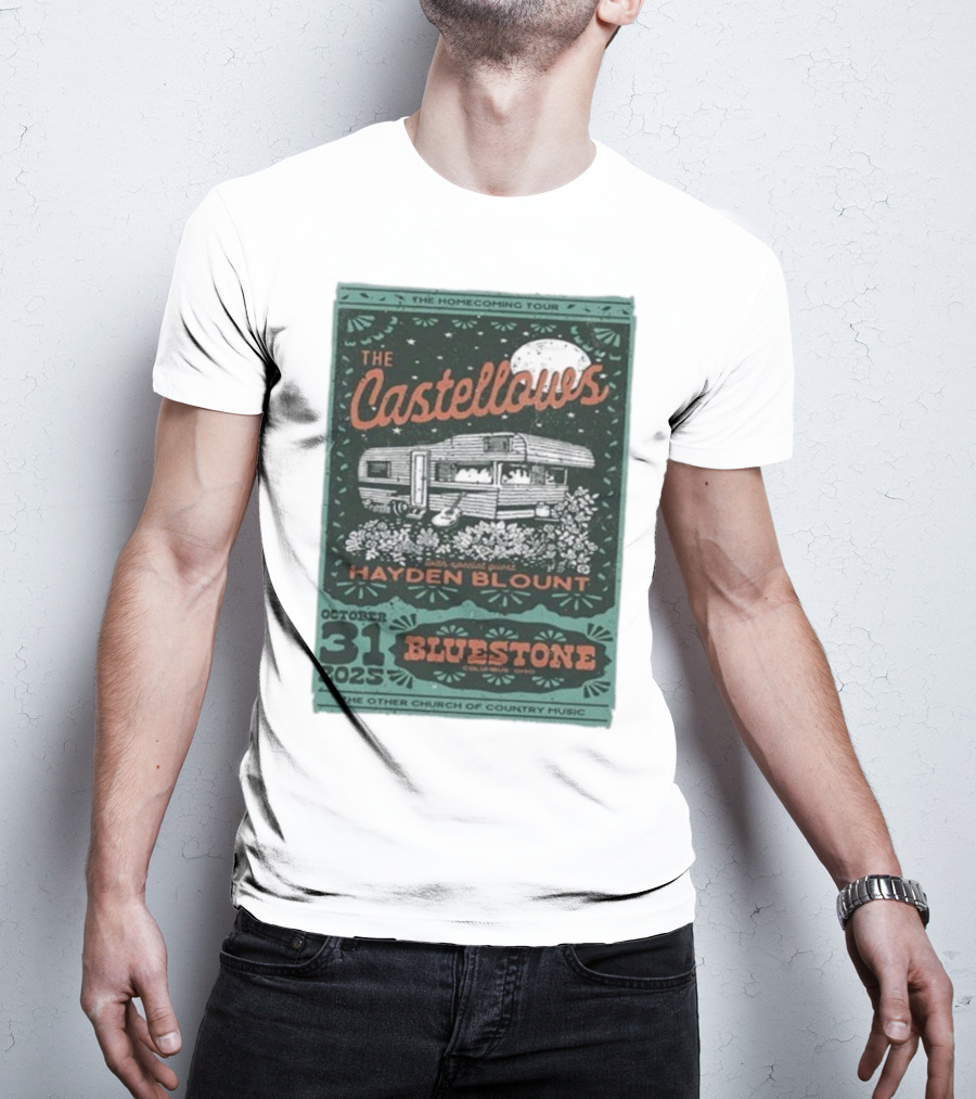 The Castellows Homecoming Tour Hayden Blount Bluestone Columbus October 31 2025 T-Shirt