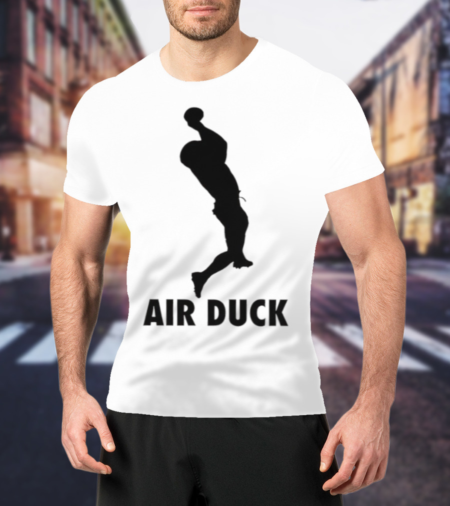 Air Duck Dunk Silhouette Jordan Parody T-Shirt