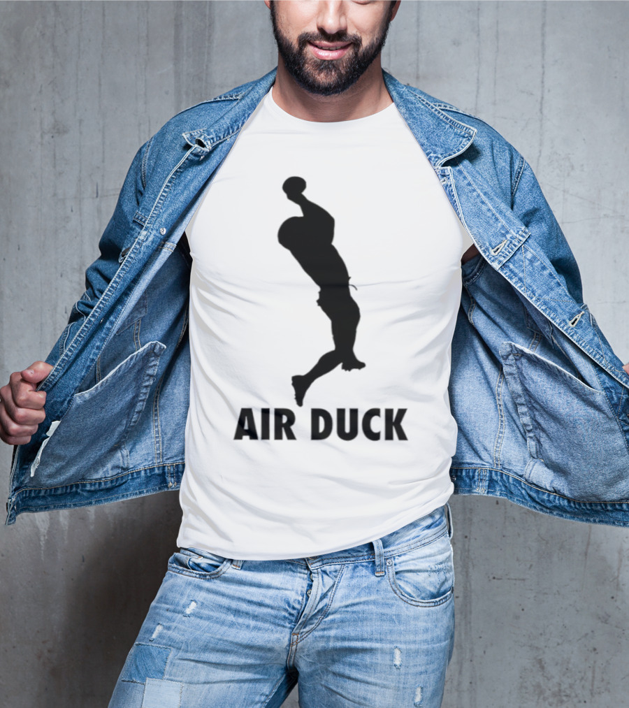 Air Duck Dunk Silhouette Jordan Parody T-Shirt