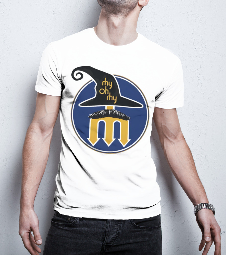 Seattle Mariners Cal Raleigh My Oh My Trident 2025 MLB MVP Magic T-Shirt