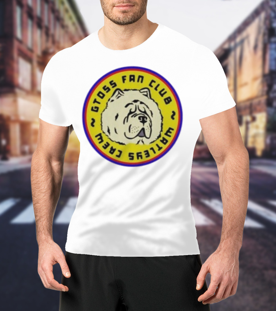 GToss Fan Club Watleys Crew Dog Emblem T-Shirt