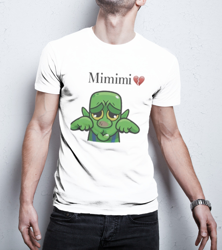 Mimimi Heartbroken Goblin Clash Royale Emojis T-Shirt