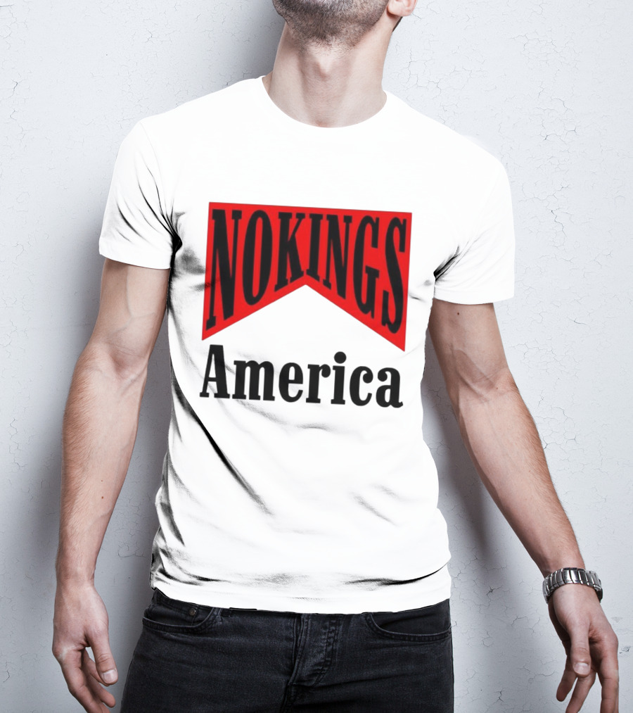 NOKINGS America Medicine Packaging Sarcastic Fashion T-Shirt
