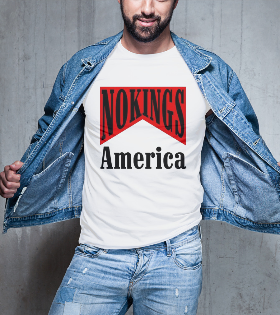 NOKINGS America Medicine Packaging Sarcastic Fashion T-Shirt