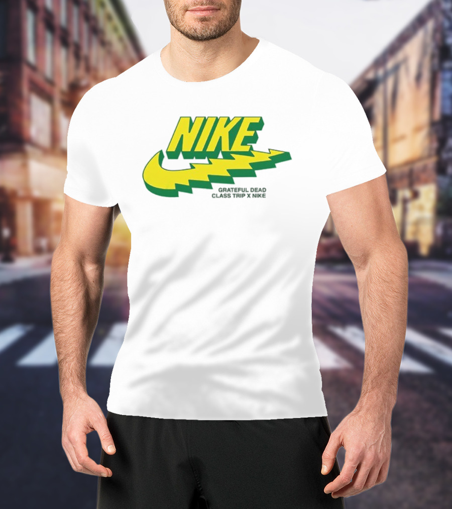 Oregon Ducks Grateful Dead Class Trip Nike Any Morning Any Evening Any Day T-Shirt
