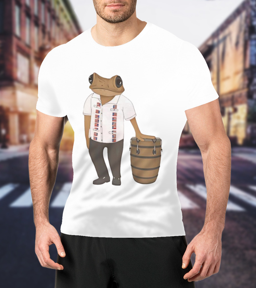 Concho Puerto Rican Debí Tirar Más Fotos Bad Bunny Album Frog Island Style Retro Vintage 주影视개발技能 T-Shirt