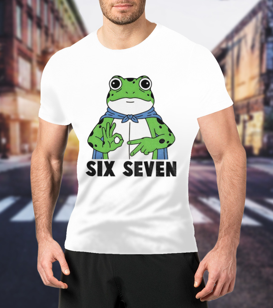 Portland Frog Six Seven Anti Fascism Meme T-Shirt